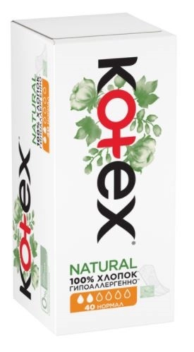 КОТЕКС ПРОКЛАДКИ ЕЖЕДН НОРМАЛ N40