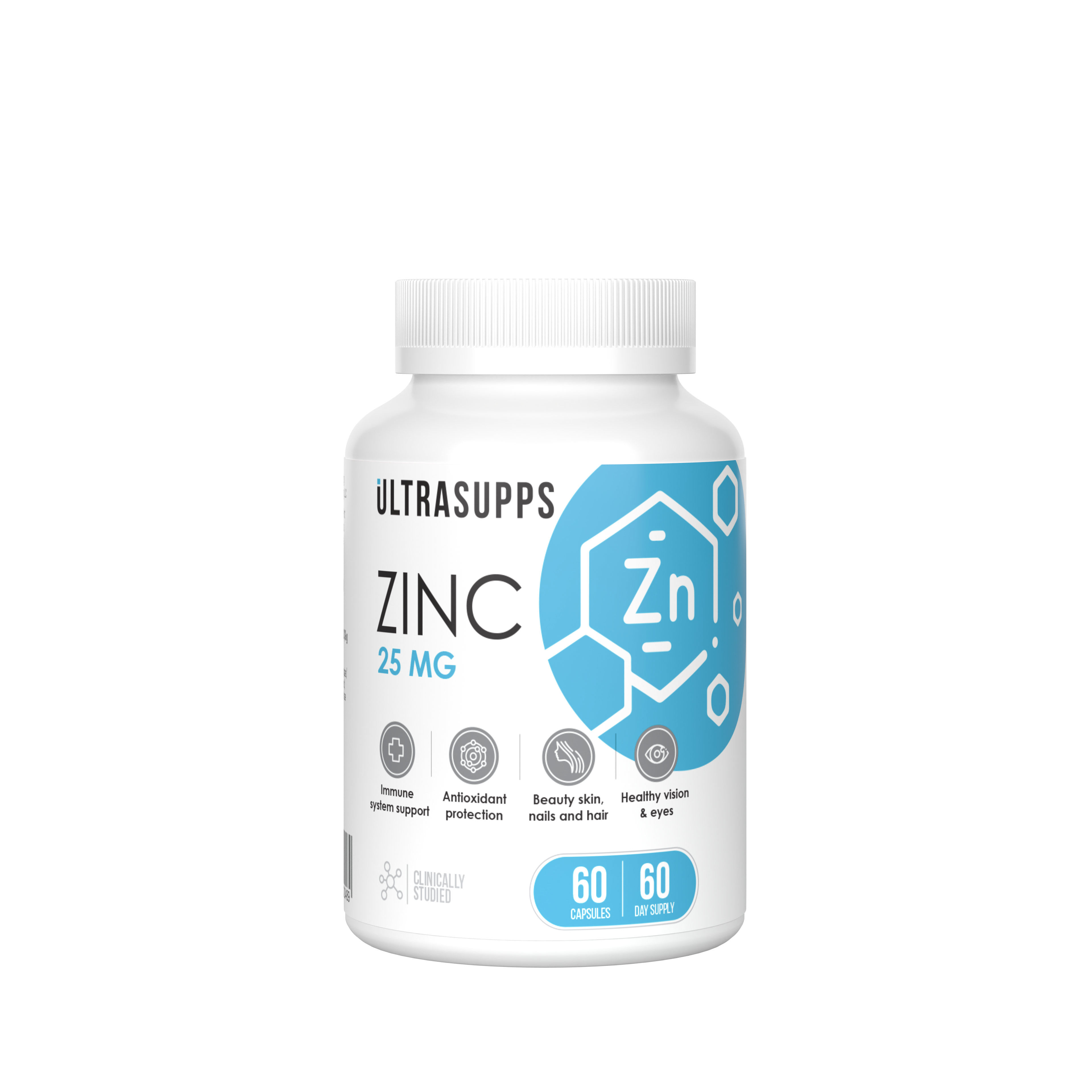 УЛЬТРАСАППС ЦИНК КАПС МАССОЙ 346МГ №60