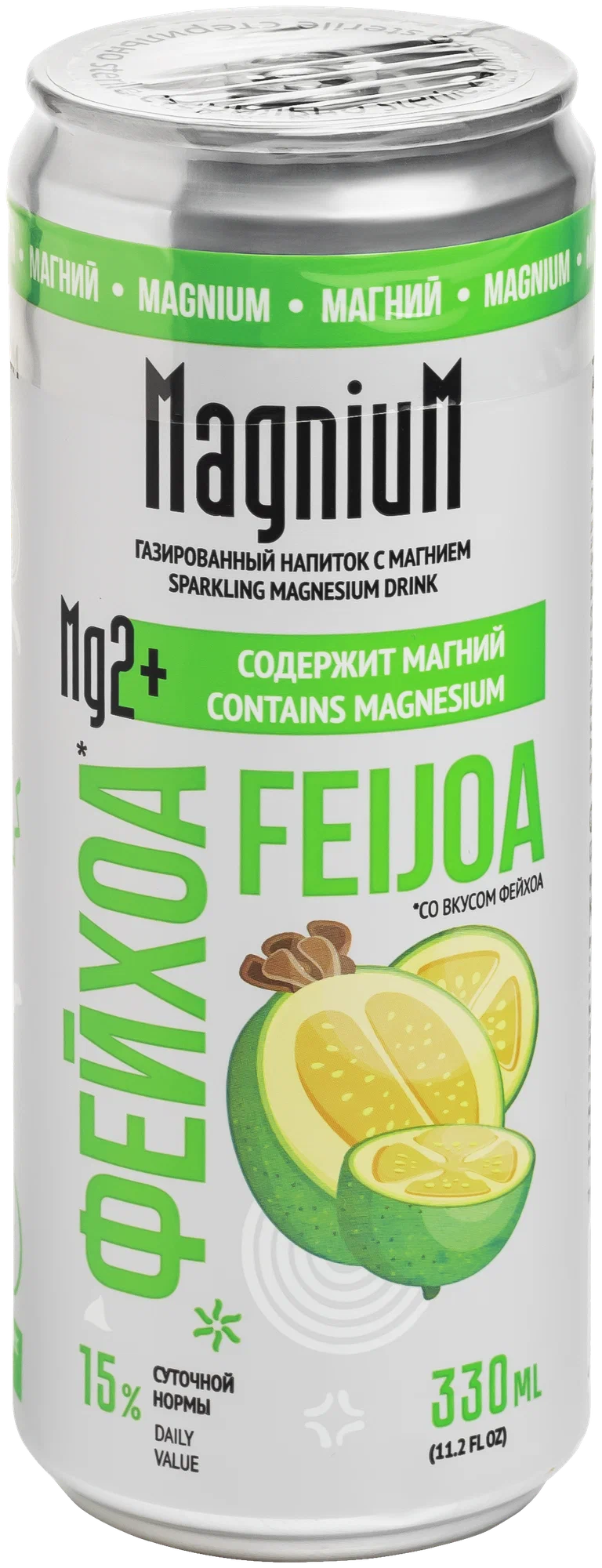 ФУНКЦИОНАЛЬНЫЙ НАПИТОК МАГНИУМ ФЕЙХОА 330МЛ