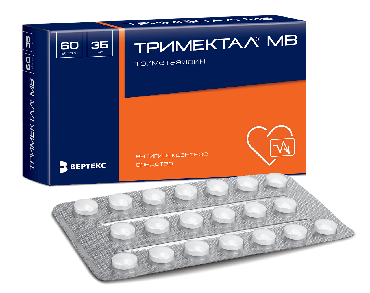 Таб п о. Тримектал МВ 35 мг Вертекс. Тримектал 80 мг. Тримектал МВ ТБ 35мг n60. Тримектал МВ 120 шт..