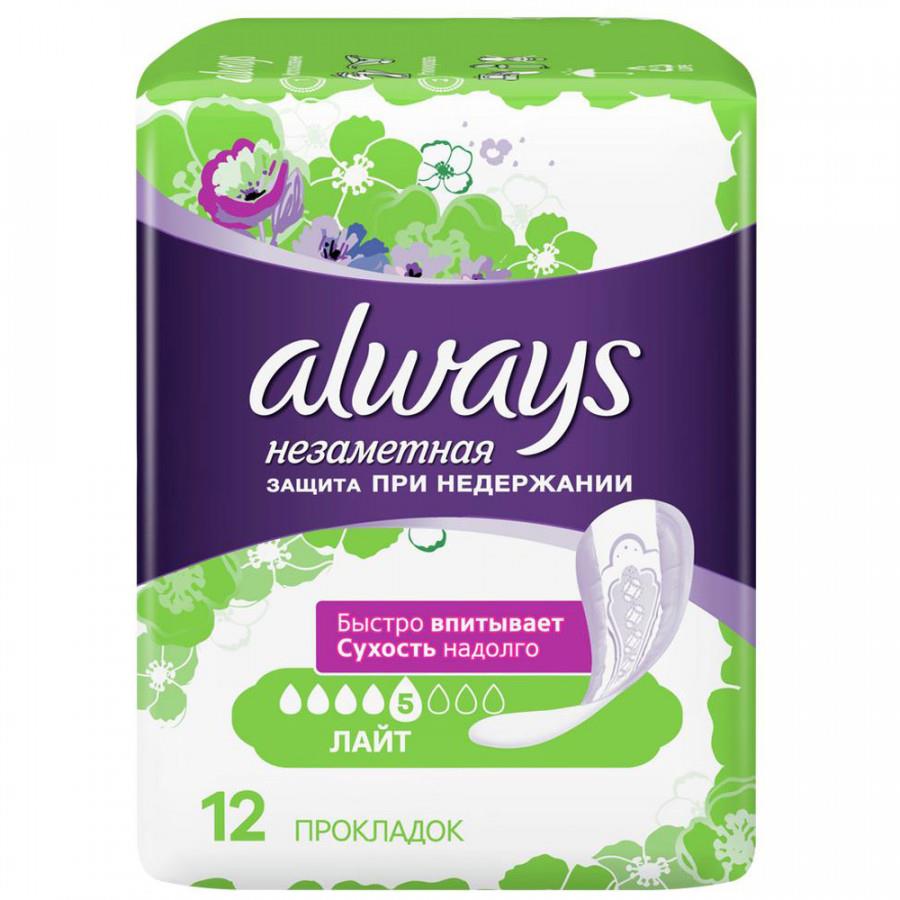 ОЛВЕЙЗ ПРОКЛАДКИ УРОЛОГИЧЕСКИЕ ЛАЙТ №12