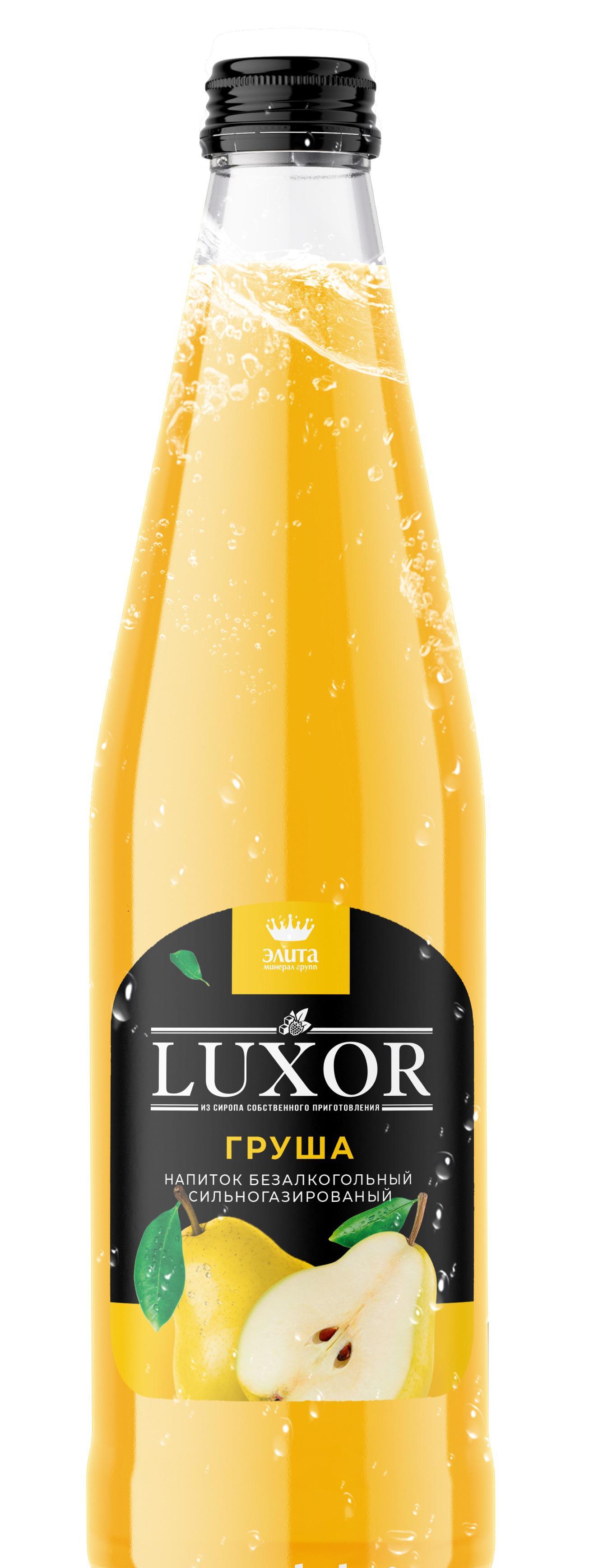 ВОДА ЭЛИТА LUXOR СТЕКЛО ГРУША 0,5Л