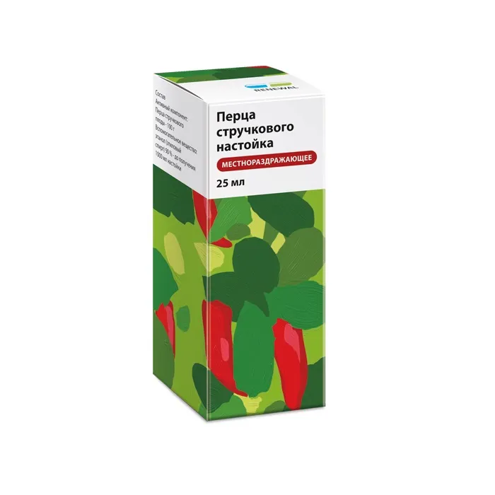 ПЕРЦА СТРУЧКОВОГО НАСТОЙКА 25МЛ/ОБНОВЛЕНИЕ/