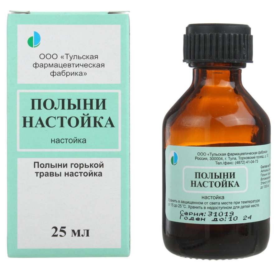 ПОЛЫНИ НАСТОЙКА ФЛ 25МЛ/ТУЛЬСКАЯ/