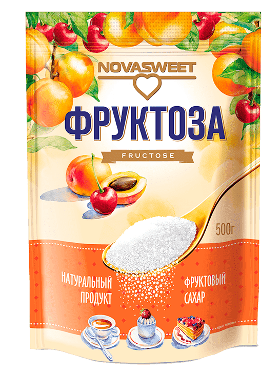 ФРУКТОЗА 500Г/НОВАПРОДУКТ/
