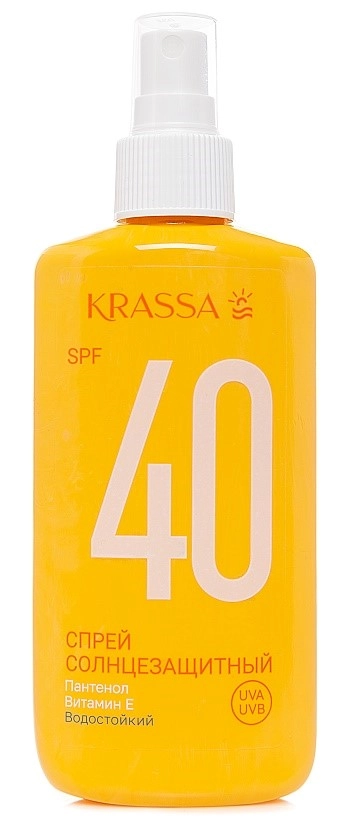 КРАССА СПРЕЙ СОЛНЦЕЗАЩИТНЫЙ SPF-40 150МЛ