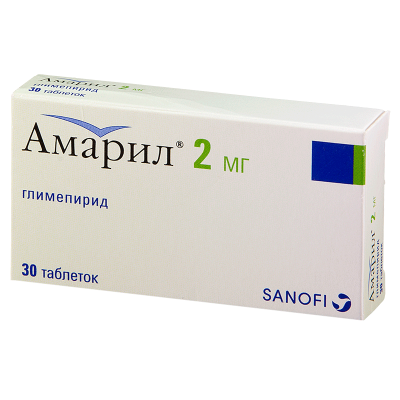 АМАРИЛ ТАБ 2МГ №30