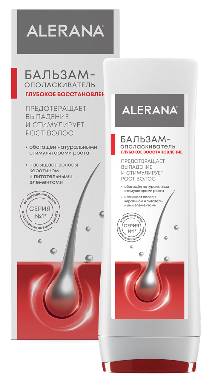 АЛЕРАНА БАЛЬЗАМ-ОПОЛАСКИВАТЕЛЬ ДЛЯ ВОЛОС ГЛУБОКОЕ ВОССТАНОВЛЕНИЕ 200МЛ