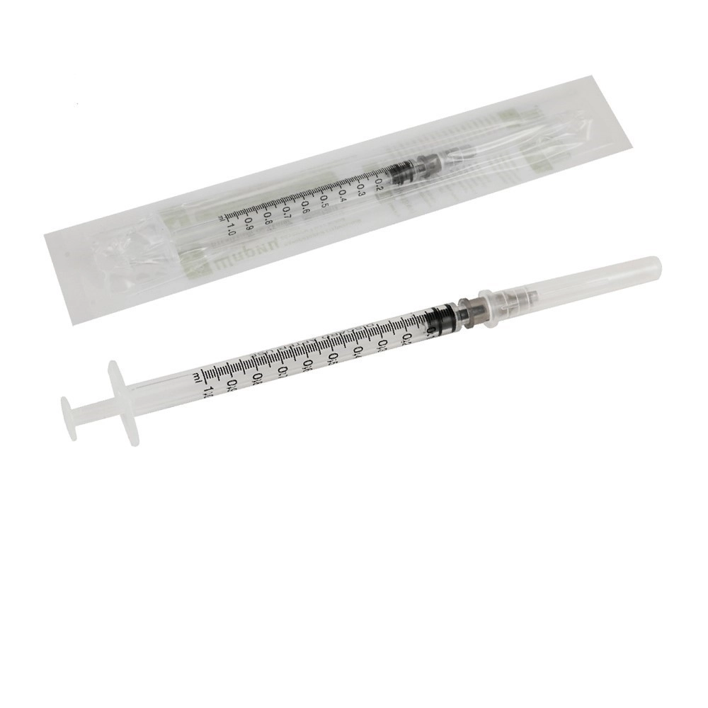 ШПРИЦ 1МЛ ИНСУЛИН 3-Х КОМП ЛУЕР SLIP С ИГЛОЙ 27G 0,4Х12,0ММ 1МЛ №1/ЛЕЙКО/