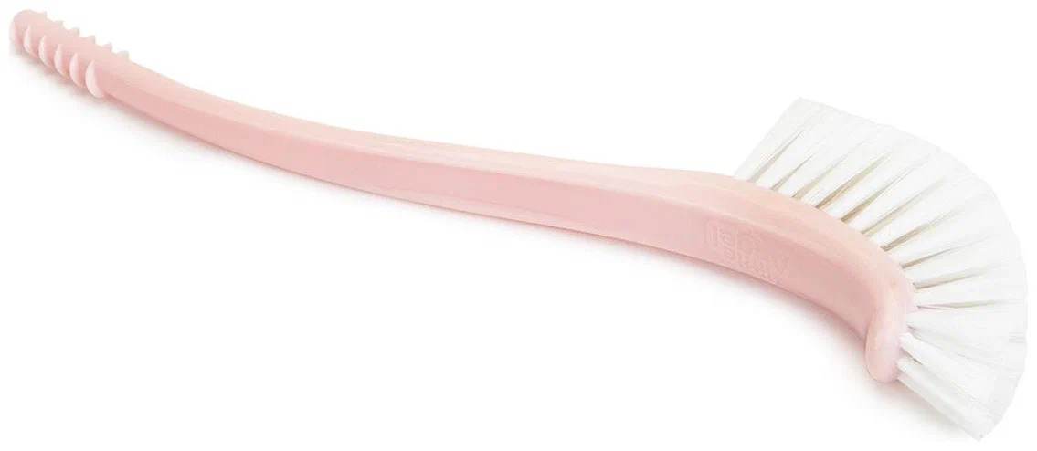 ЩЕТОЧКА ДЛЯ МЫТЬЯ БУТЫЛОЧЕК И СОСОК START 2В1 LALA BABY 1013S РОЗОВЫЙ ПАСТЕЛЬНЫЙ