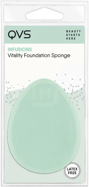 QVS СПОНЖ Д/ТОНАЛЬНОГО КРЕМА ТОНИЗИР 82-10-1717