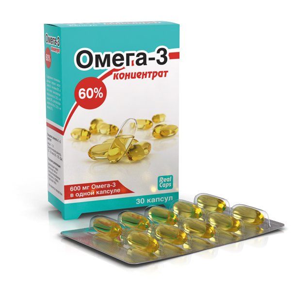 ОМЕГА-3 КАПС 1000МГ №30/РЕАЛКАПС/