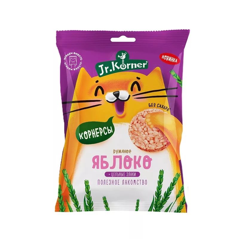 ДР КОРНЕР ХЛЕБЦЫ РИСОВЫЕ МИНИ ЯБЛОКО 30Г