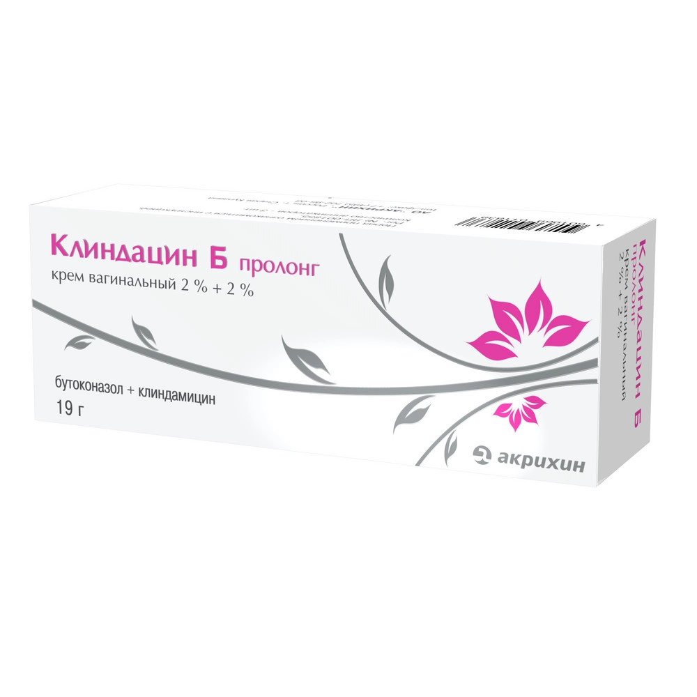 КЛИНДАЦИН Б КРЕМ ВАГ 2%+2% 19Г