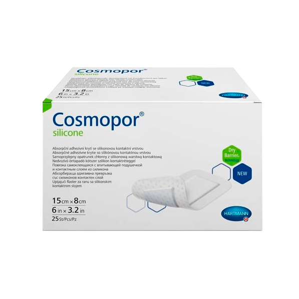 ХАРТМАНН ПОВЯЗКА НА РАНУ КОСМОПОР СИЛИКОН 15Х8СМ №25 Д