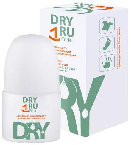 ДРАЙ РУ ФОРТЕ ДЕЗОДОРАНТ-АНТИПЕРСПИРАНТ ДЛЯ ЧУВСТВИТЕЛЬНОЙ КОЖИ 50МЛ
