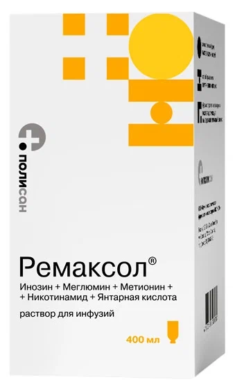 РЕМАКСОЛ Р-Р Д/ИНФ ФЛ 400МЛ №1/ПОЛИСАН/