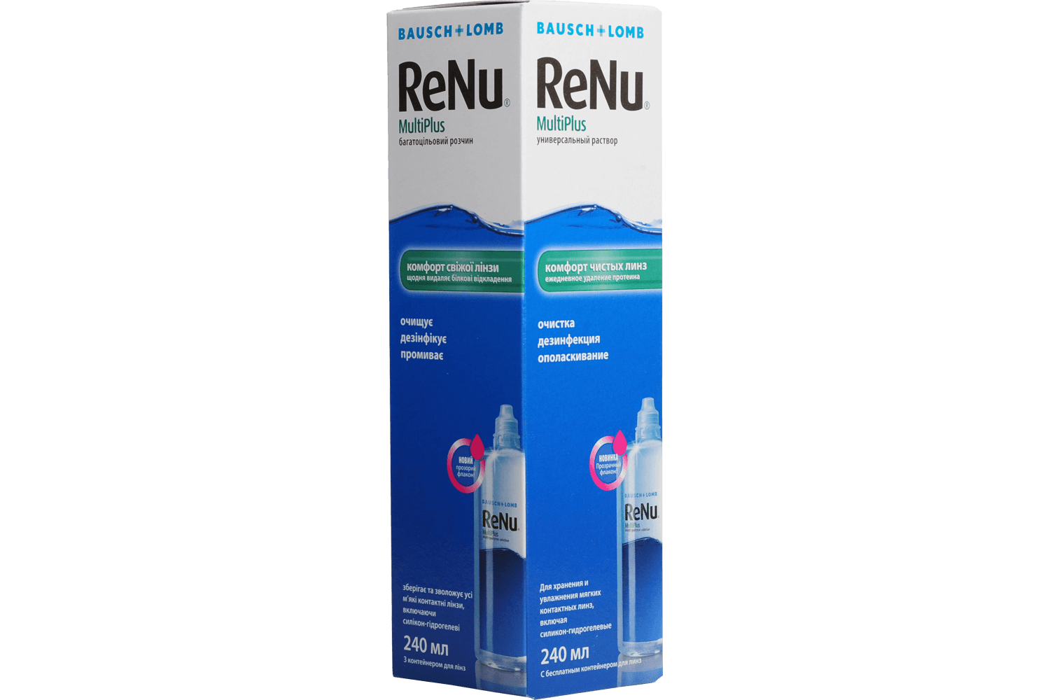 РЕНЮ МУЛЬТИ ПЛЮС Р-Р ДЛЯ КОНТ ЛИНЗ 240МЛ