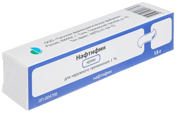 НАФТИФИН КРЕМ 1% 15Г/ТУЛЬСКАЯ/