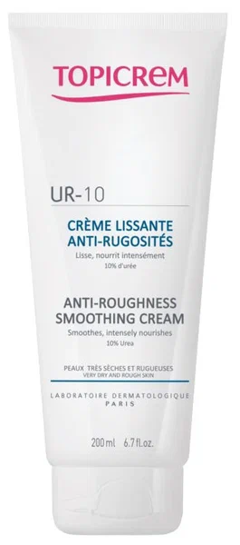 ТОПИКРЕМ UR-10 СМЯГЧАЮЩИЙ КРЕМ ДЛЯ ОГРУБЕВШЕЙ КОЖИ 500МЛ
