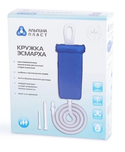КРУЖКА ЭСМАРХА РЕЗИН №2/АЛЬПИНАПЛАСТ/