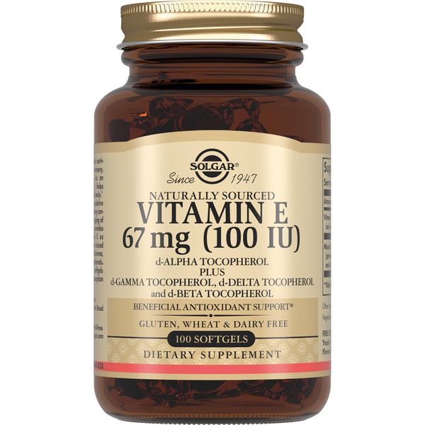 СОЛГАР ВИТАМИН Е 100МЕ КАПС №100