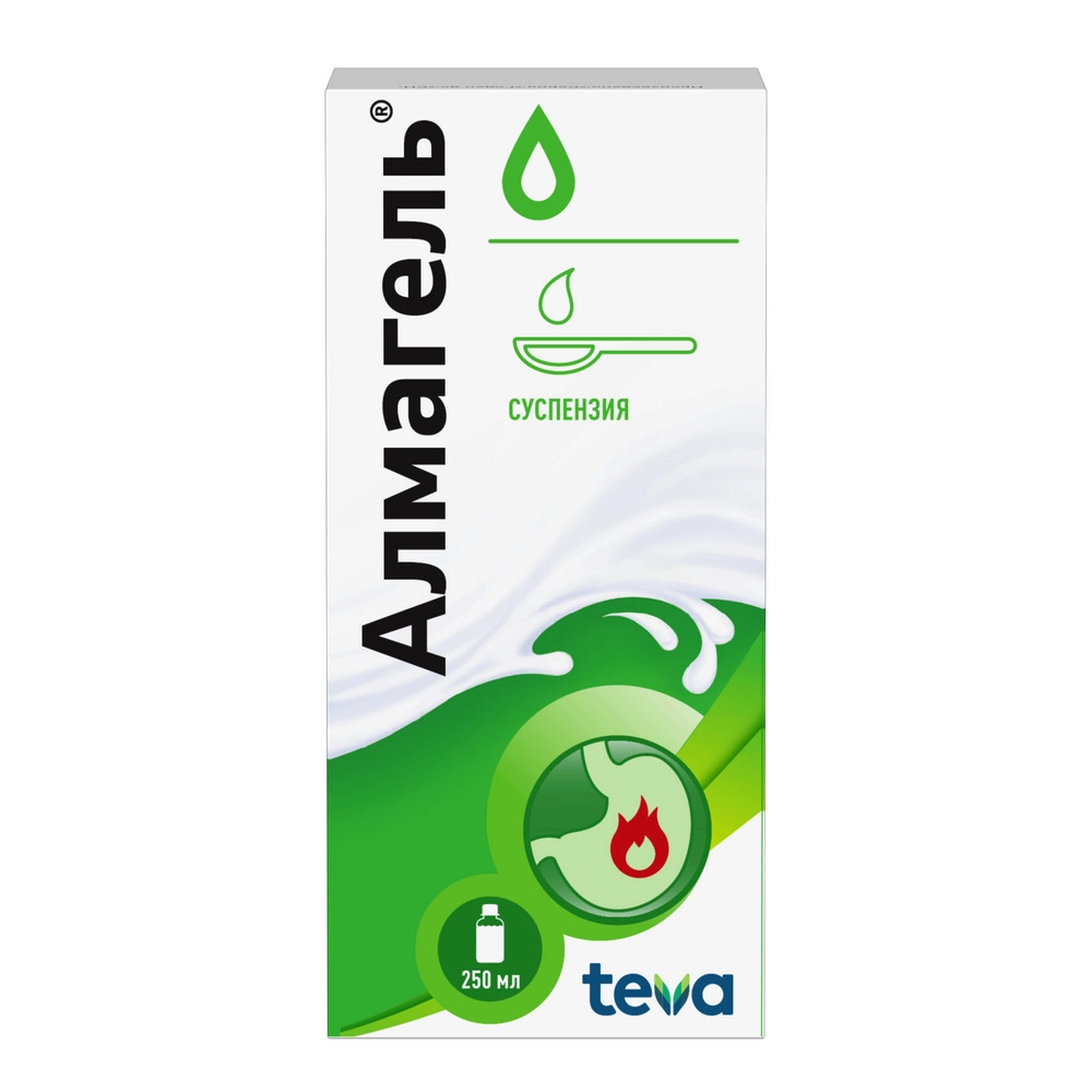 АЛМАГЕЛЬ СУСП ВНУТРЬ ФЛ 250МЛ