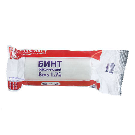 БИНТ ФИКСИРУЮЩИЙ ФРИЛАСТ 1,7М/8СМ/ANGEL/