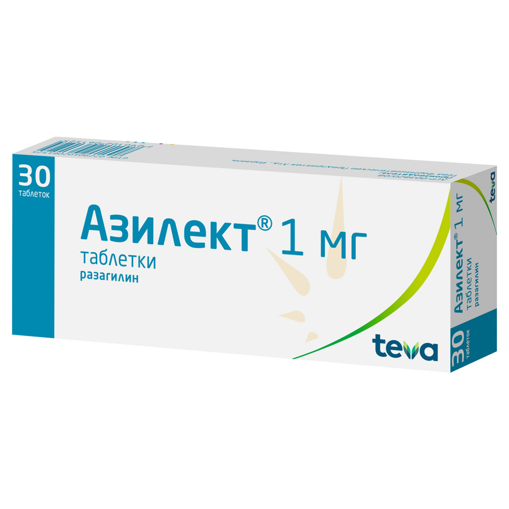 АЗИЛЕКТ ТАБ 1МГ №30