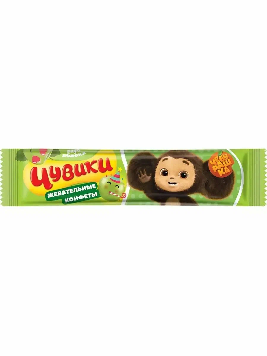 ЧЕБУРАШКА ЧУВИКИ ЖЕВ КОНФЕТЫ 12Г УТ70786/КОНФИТРЕЙД/