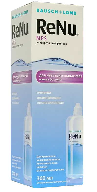 РЕНЮ MPS Р-Р ДЛЯ КОНТ ЛИНЗ 360МЛ