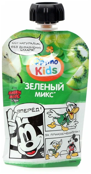 ФРУТОНЯНЯ ФРУТОКИДС ПЮРЕ ЗЕЛЕНЫЙ МИКС 8МЕС+90Г