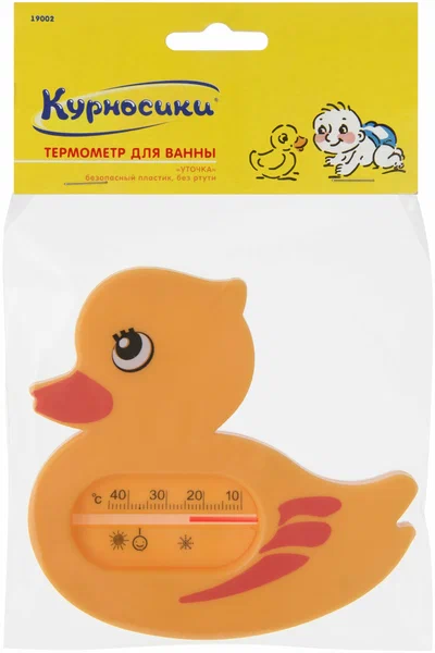 КУРНОСИКИ ТЕРМОМЕТР Д/ВАННЫ УТОЧКА 19002