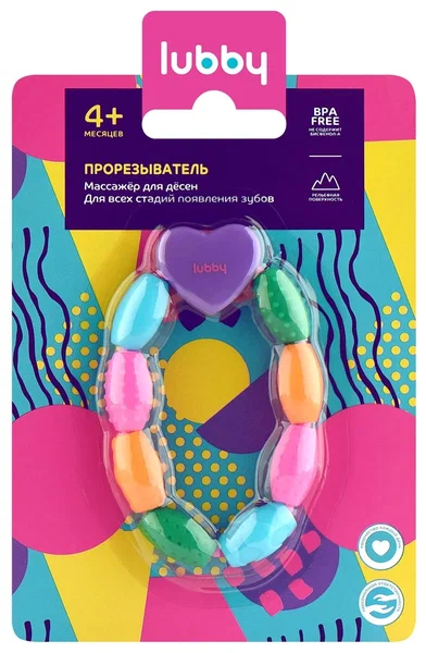 ЛАББИ ПРОРЕЗЫВАТЕЛЬ ЯРКИЙ ХОРОВОД 4МЕС+20468