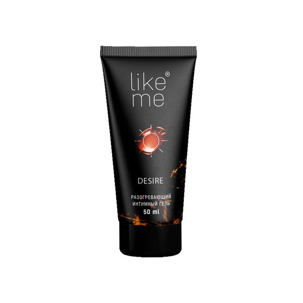 ГЕЛЬ ИНТИМНЫЙ УВЛАЖНЯЮЩИЙ LIKE ME НА ВОДНОЙ ОСНОВЕ С СОГРЕВ ЭФФЕКТОМ ТЮБИК 50МЛ