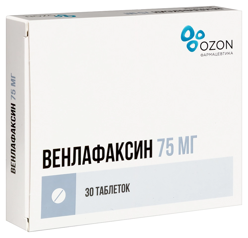 ВЕНЛАФАКСИН ТАБ 75МГ №30/ОЗОН/