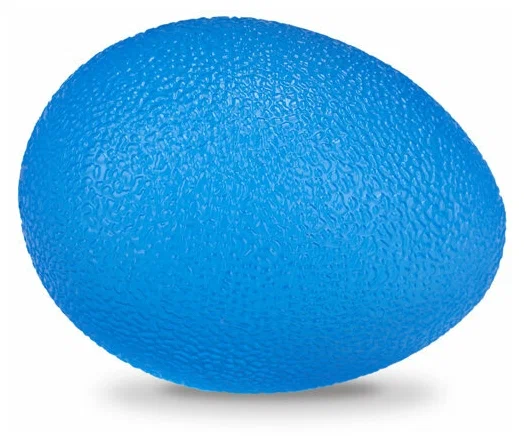 МЯЧ ДЛЯ ТРЕНИРОВКИ КИСТИ ЯЙЦЕВИДНОЙ ФОРМЫ СИНИЙ L0300