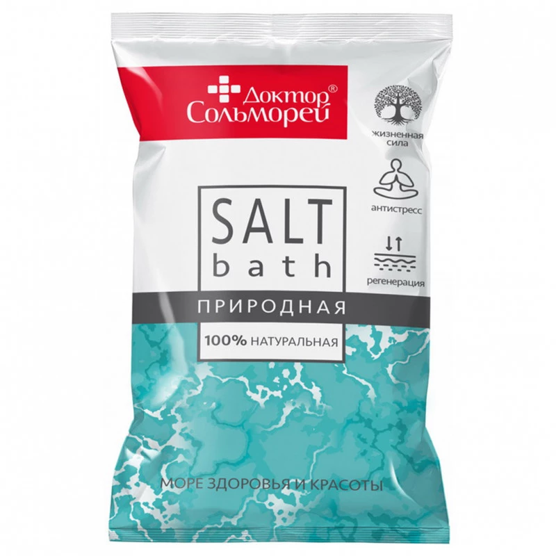 ДОКТОР СОЛЬМОРЕЙ СОЛЬ Д/ВАНН ПРИРОДНАЯ 1КГ