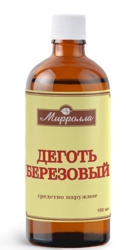 МИРРОЛЛА ДЕГОТЬ БЕРЕЗОВЫЙ 100МЛ/МИРРОЛЛА/