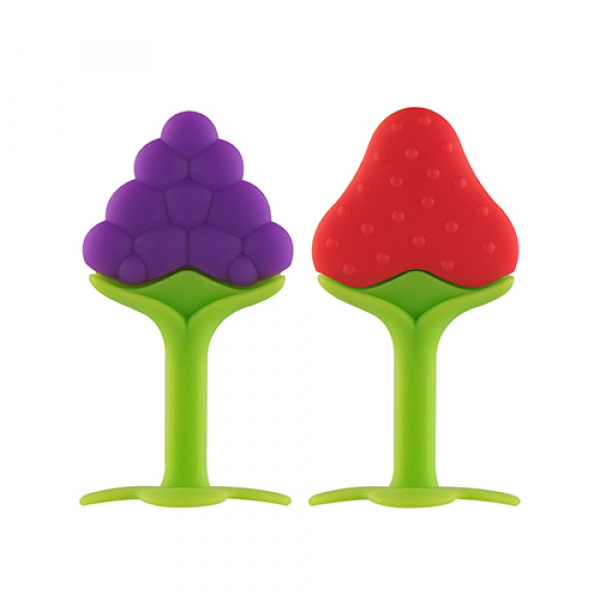 ЛАББИ ПРОРЕЗЫВАТЕЛЬ С НОЖКОЙ СЛАДКАЯ ЯГОДКА 4МЕС+ 20613