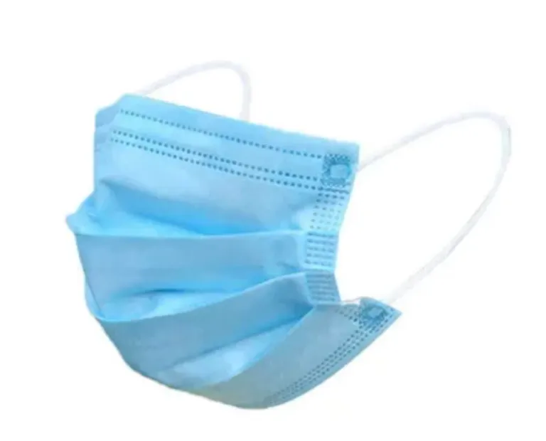 МАСКА МЕД 3-Х СЛОЙНАЯ НА РЕЗИНКАХ №1/ГЕКСА/