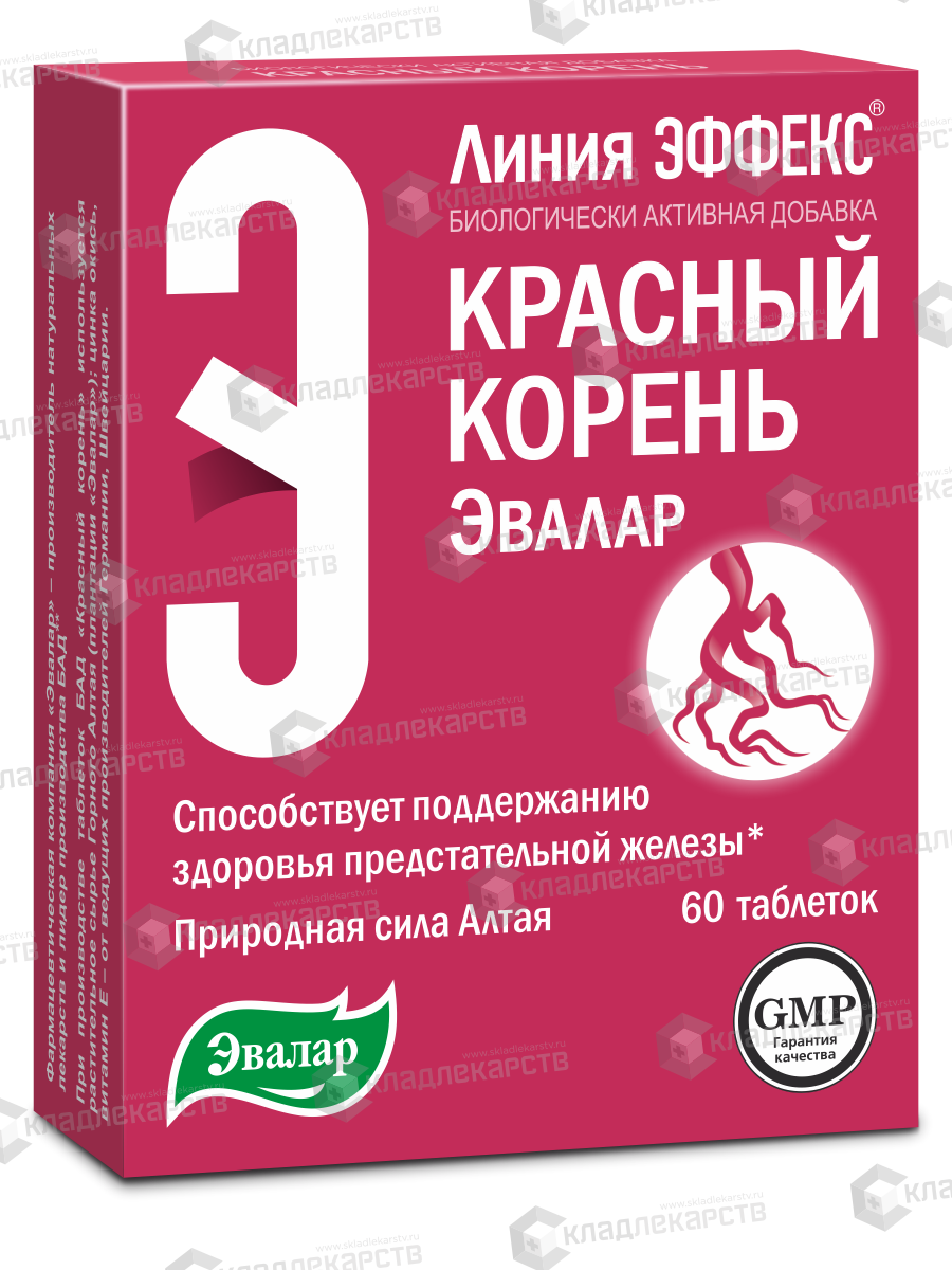 КРАСНЫЙ КОРЕНЬ ТАБ №60/ЭВАЛАР/