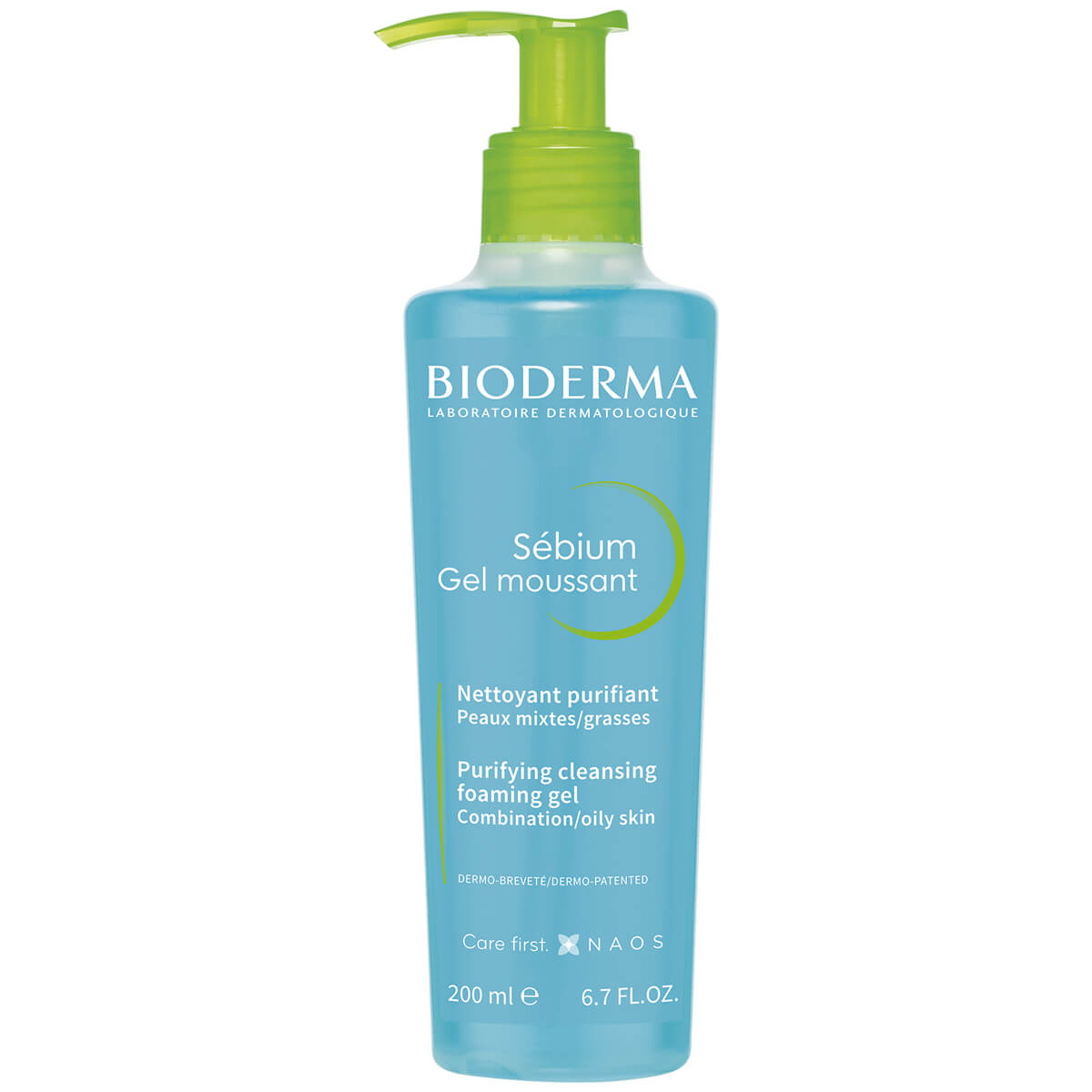 БИОДЕРМА СЕБИУМ ГЕЛЬ ОЧИЩАЮЩИЙ С ПОМПОЙ 200МЛ