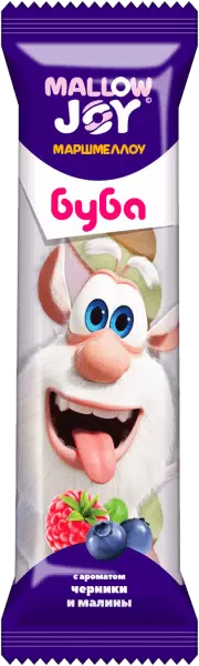 БУБА MALLOW JOY МАРШМЕЛЛОУ В ФОРМЕ КОСИЧКИ 12Г УТ65858/КОНФИТРЕЙД/