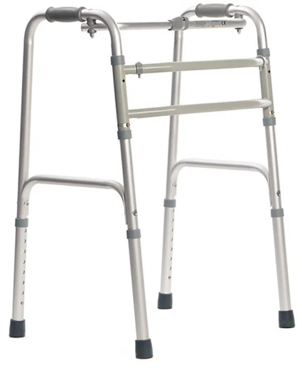 ХОДУНКИ СКЛАДНЫЕ ОДНОКНОП E-2222 СЕРЕБРО