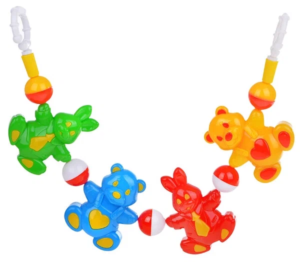 ПОГРЕМУШКА ПОДВЕСКА НА КОЛЯСКУ "ЛЕСНАЯ СКАЗКА" 01597