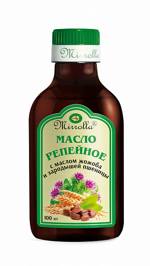 РЕПЕЙНОЕ МАСЛО С ЖОЖОБА И ЗАРОД ПШЕНИЦЫ 100МЛ/МИРРОЛЛА/