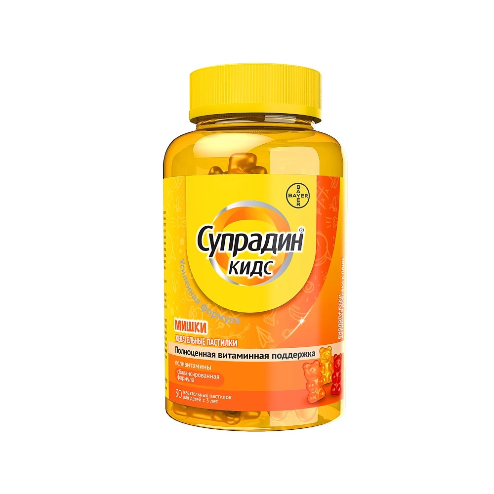 СУПРАДИН КИДС МИШКИ ТАБ ЖЕВ №30 