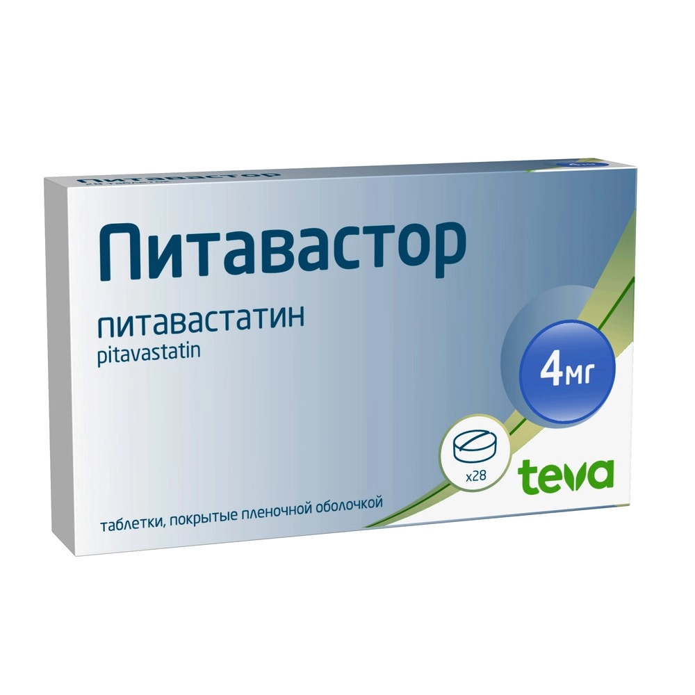 ПИТАВАСТОР ТАБ П/О 4МГ №28