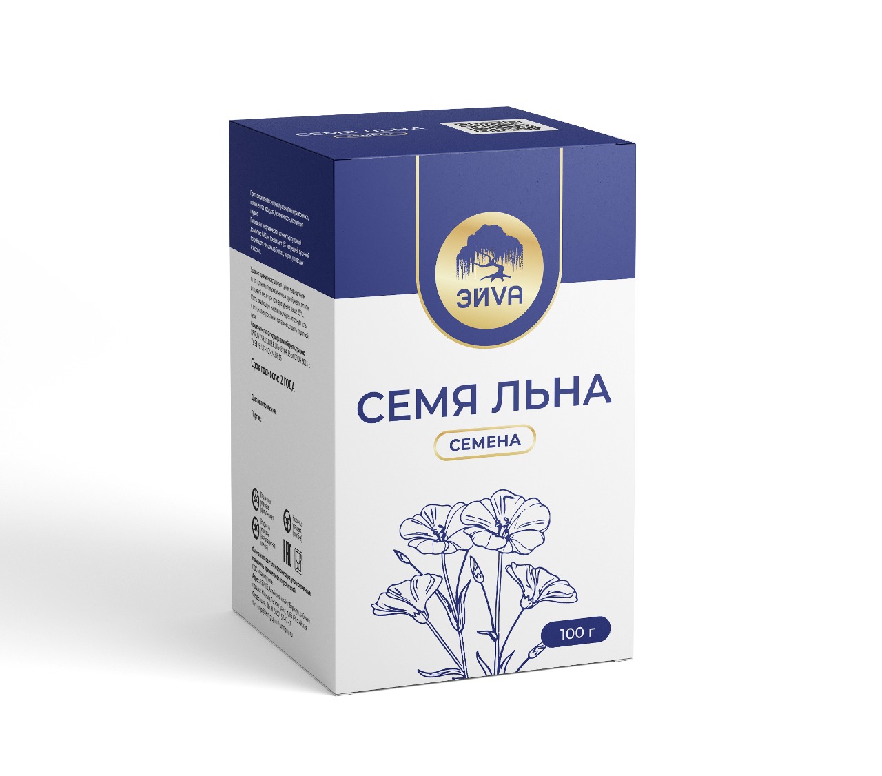 ЛЕН СЕМЕНА 100Г/ЭЙVА/ЭЙВА/ ДУБЛЬ